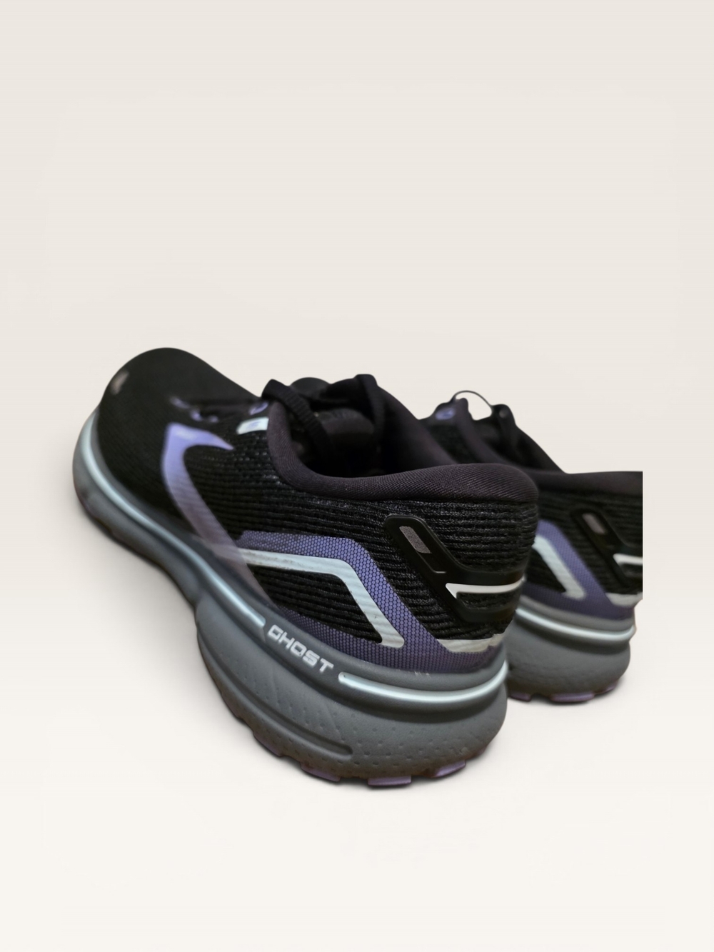 Brooks Ghost 15 Women's Size 8 Black Jacaranda Salt Running Shoes 1203801B011 - Picture 7 of 9